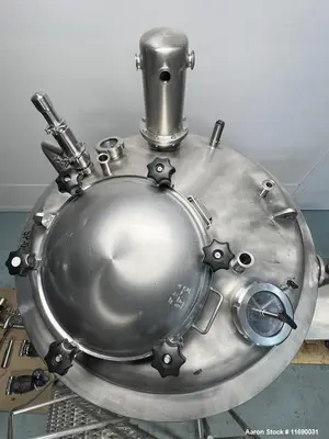 Used Tetra Pak (Scanima) STM-1250V Aseptic Mixing Reactor | 1,500L High Shear Vacuum Vessel
