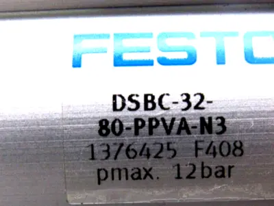 NEW FESTO DSBC-32-80-PPVA-N3 CYLINDER DSBC3280PPVAN3