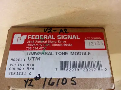 NEW FEDERAL SIGNAL CORPORATION UTM