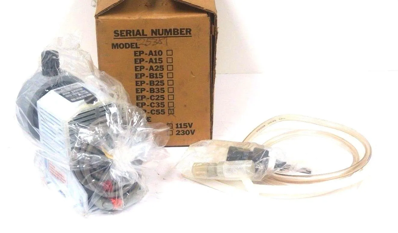 NEW CHEM/TECH EP-C55 DOSING PUMP 115V, 152 G.P.D. EPC55