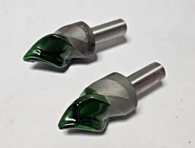 Schrillo 1-1/4" High Speed Steel Countersink 60 Degree 5/8 #1040 USA Lot of 2