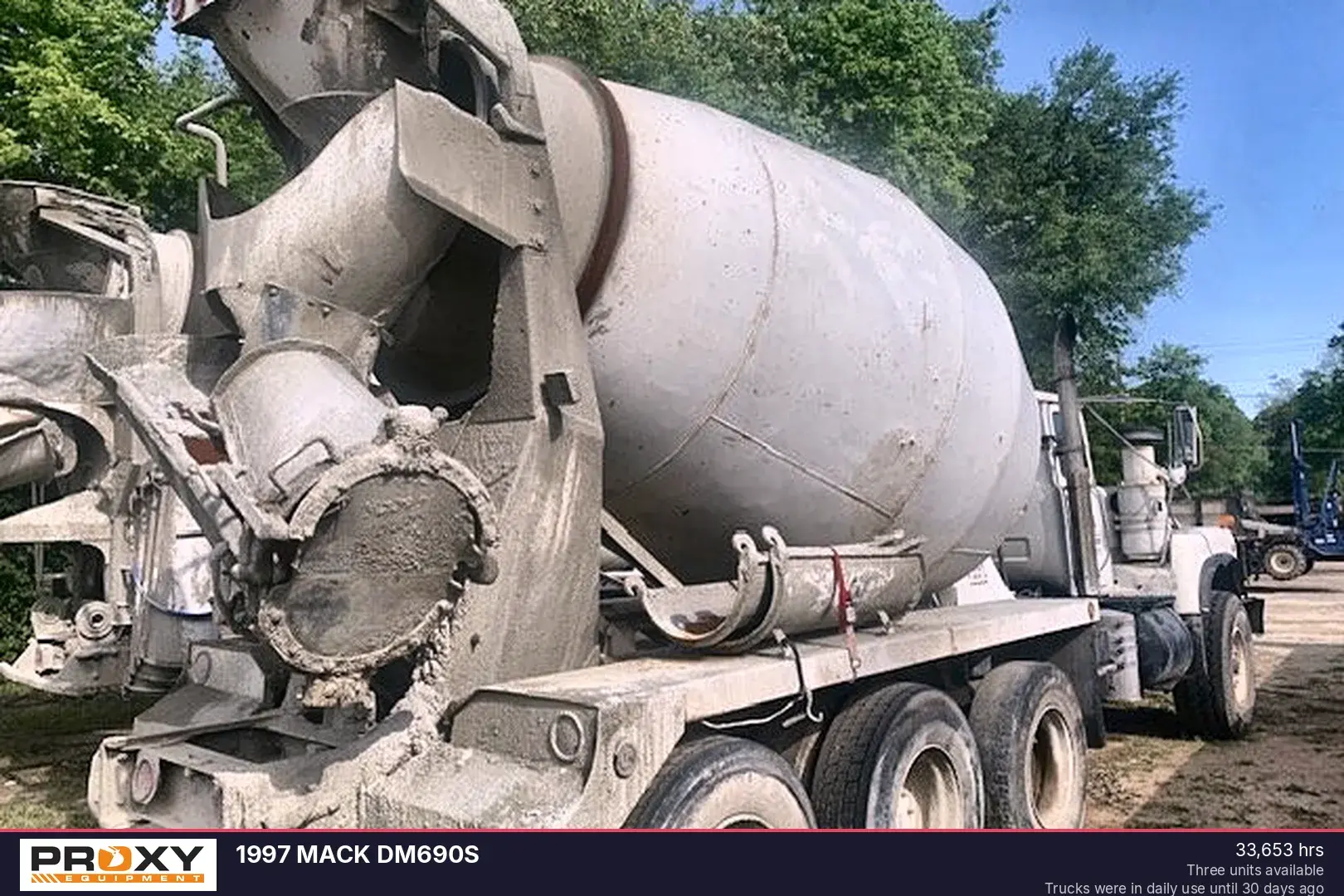 Used 1997 MACK DM690S Concrete Mixer Trucks Georgia US | Proxy Equipment #1378171