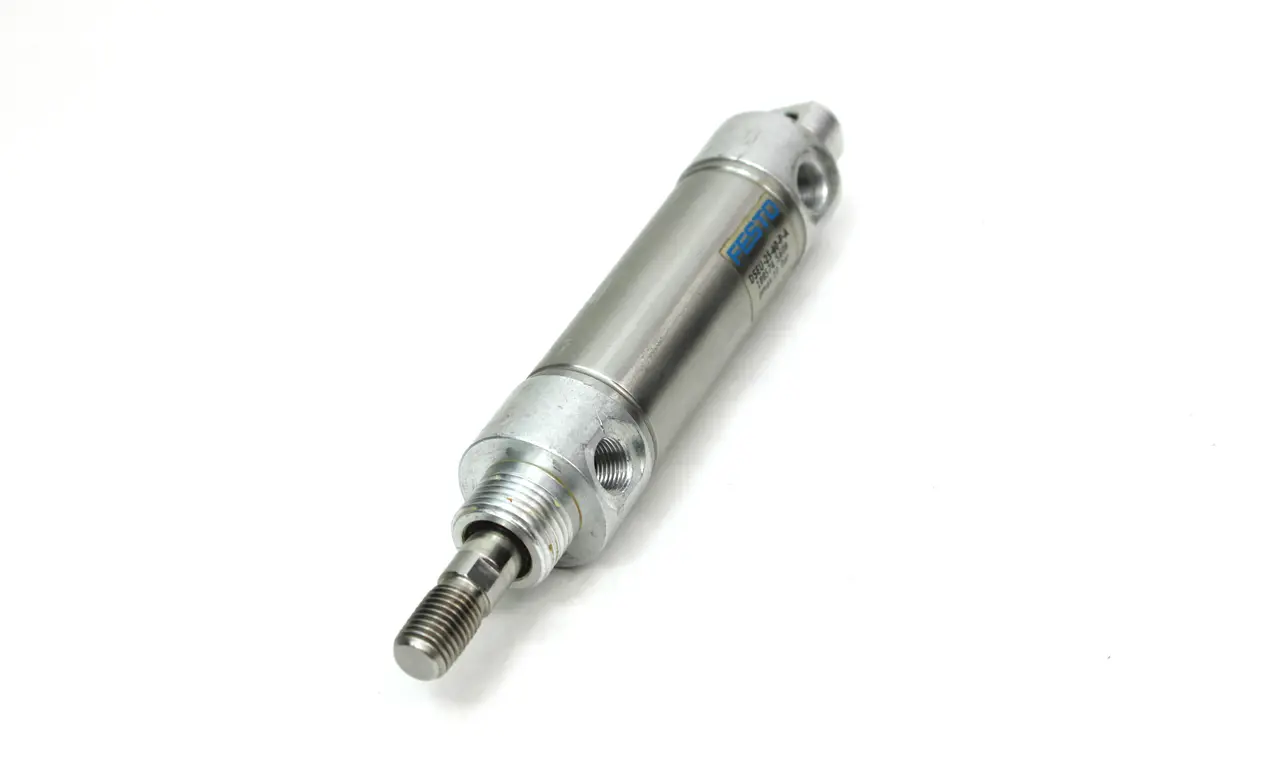 Festo DSEU-25-40-P-A Pneumatic Round Body Cylinder, 25mm Bore, 40mm Stroke