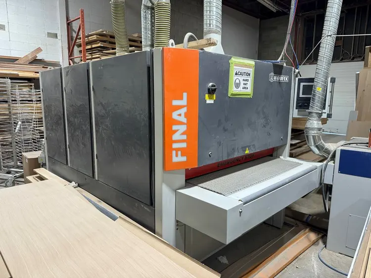 Used 2018 HOUFEK FINAL 1350DBB Denibbing Sanders Ontario CA | Aldan Woodworking Machinery #1252693