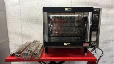 Used BKI Used BKI DR-34 Countertop Electric Rotisserie Oven - 240V 1PH Electric Ovens Illinois US | Falcon Restaurant Supply #1374393