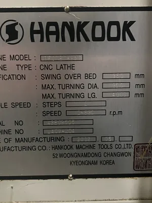 2012 HANKOOK PROTEC 9NC LATHES, OIL FIELD & HOLLOW SPINDLE | Prime Machinery (27)