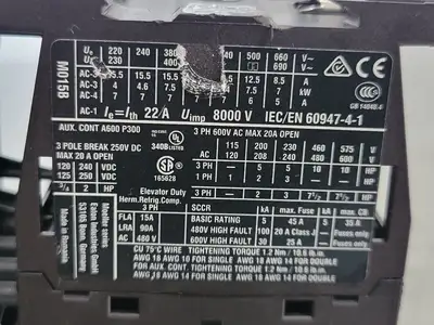 USED EATON XTCE015B10