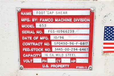 USED FAMCO 653