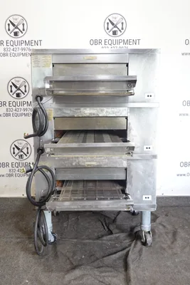 2022 MIDDLEBY MARSHALL CTX ELECTRIC TRIPLE STACK PIZZA CONVEYOR OVEN MODEL DZ33T