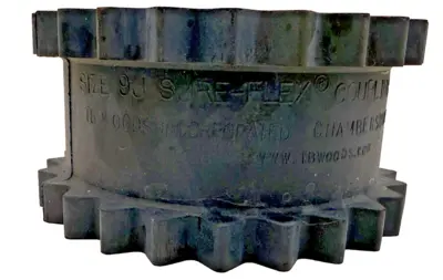 NEW TB WOODS 9JES EPDM SPLIT SF+ SURE FLEX COUPLING SLEEVE