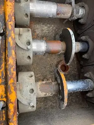 USED OILWELL 336P TRIPLEX MUD PUMP