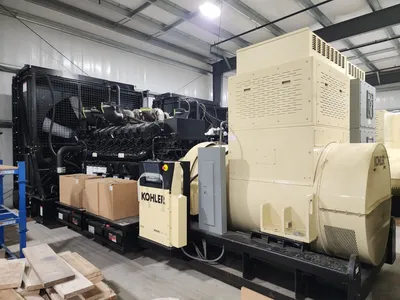 New Surplus 3250KW Diesel Generator Kohler KD3250 480 Volts TIER 2 Instock Warranty