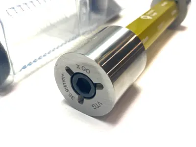 USED VERMONT GAGE TRILOCK GO/NO-GO ASSEMBLY STEEL CLASS X 35.99+MM/36.03-MM