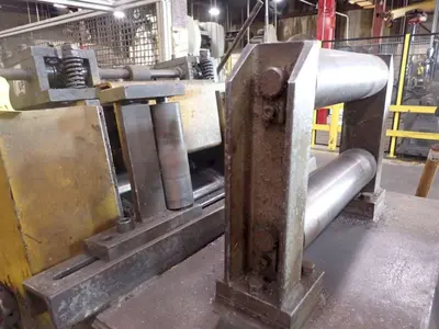 10000 LB X 12" X .187" JAYBIRD COIL CRADLE STRAIGHTENER