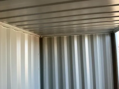New 11’ Job Site Storage Container, 133-1/2” long x 80” Wide x 88-1/2” tall overall, Swing Doors on ...