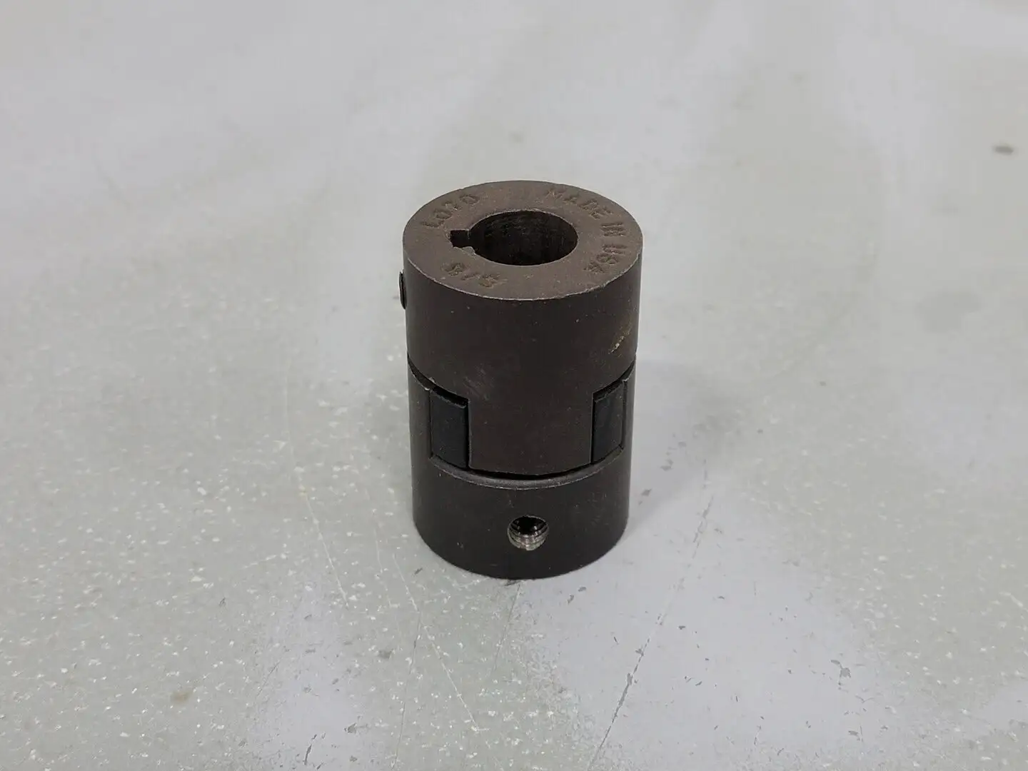 5/8" 3 Piece L-Jaw Coupling Coupler Set L070 & Rubber Spider