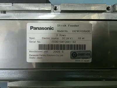 PANASONIC Vibratory Stick Feeder (KXFW1KSRA00) Feeders | Tekmart International Inc. (2)