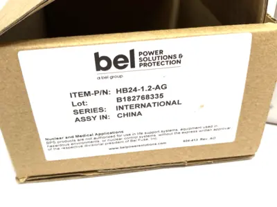New | in-Stock BEL POWER SOLUTIONS _UNKNOWN_ Linear Power Supplies | Maverick Industrial Sales #1102299