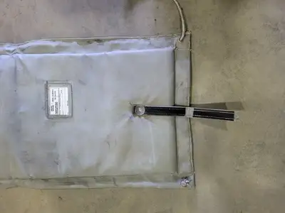 6" Class 150 Removable Flange Insulation Blanket