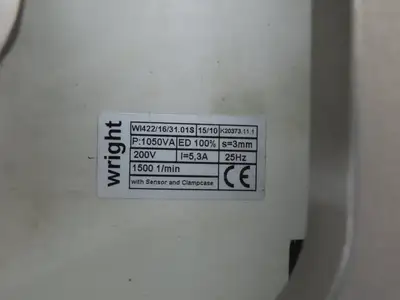 PPM WF450 Wright Linear Vibratory Conveyor Feeder 17.5" W 32.5" Long Stainless
