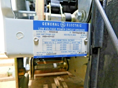 Used GE AKR-ND-50 Circuit Breakers Ohio US | Equipment Recovery Corp. #1331081