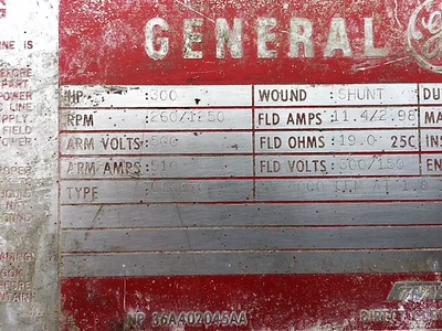 USED General Electric 5CD463HA803C800