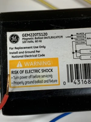 USED GE GEM220TS120