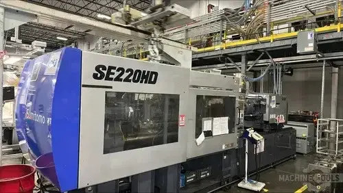 Used 2007 SUMITOMO SE220HD-C1100 Injection Molding Machines Arizona US | KD Machinery #1324605