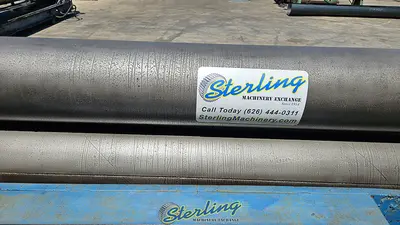 Used BERTSCH 8640 Plate Bending Rolls including Pinch California US | Sterling Machinery Exchange #1467061