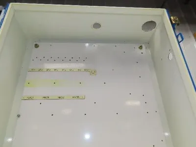 Hoffman A302408LP Electrical Enclosure Control Panel 30x24x8" Backplate