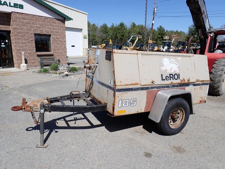 Used 1993 LEROI 185 Air Compressors, Portable Massachusetts US | Brookside Equipment Sales #1422204