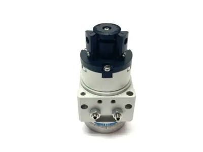 USED SMC DOUBLE VANE ROTARY TABLE CYLINDER 90-DEGREE SIZE 20