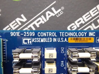 Control Technology Inc. 901E-2599 Simatic 505 8/16/32 Pt AC Output Module Used