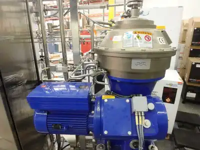Alfa-Laval BTPX 305 SGD-34 CDEP pilot biotech clarifier skid, 316L SS.