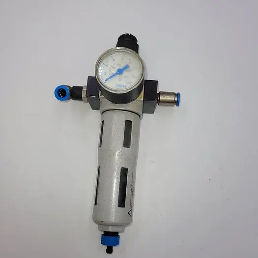 Used FESTO FESTO LFR-D-MINI-A FILTER REGULATOR & PRESSURE GAUGE Filters | ND Industrial Surplus #1217833
