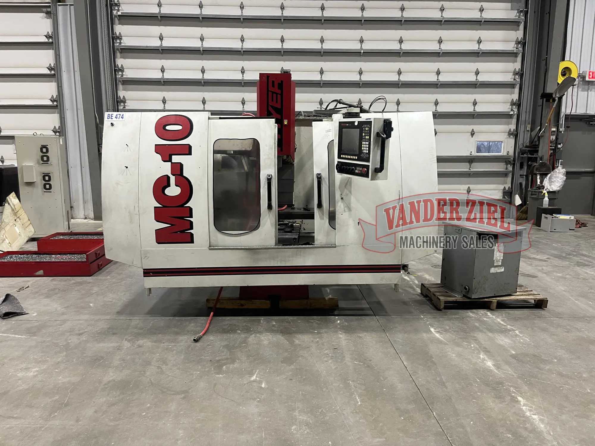2006 Fryer MC-10E CNC Vertical Machining Center, Fryer 6000i Touch CNC Control