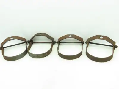 FM B3100-6 Pipe Clamp 6" Clevis Hanger LOT OF 4