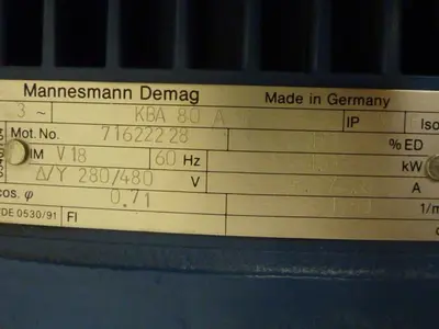 USED MANNESMANN DEMAG FG06 U1-H2-F2