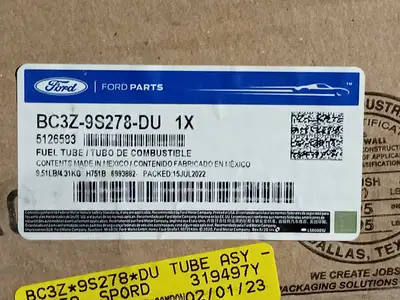 NEW FORD BC3Z-9S278-DU