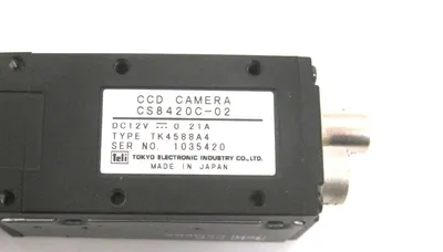 USED TELI CS8420C-02 CCD CAMERA TYPE: TK4588A4
