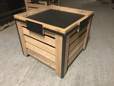 Rustic Produce Orchard Bin 3’x3′