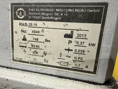 USED RAS 25.15