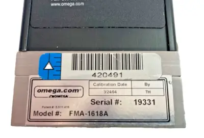 Omega FMA-1618A Mass Flow Controllers | ANACAPA EQUIPMENT BROKERS, INC (4)