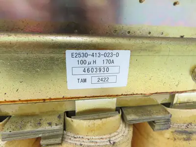 Okuma E2530-413-023-D Chuo Electric VFD AC Line Reactor Choke 170A 100uH