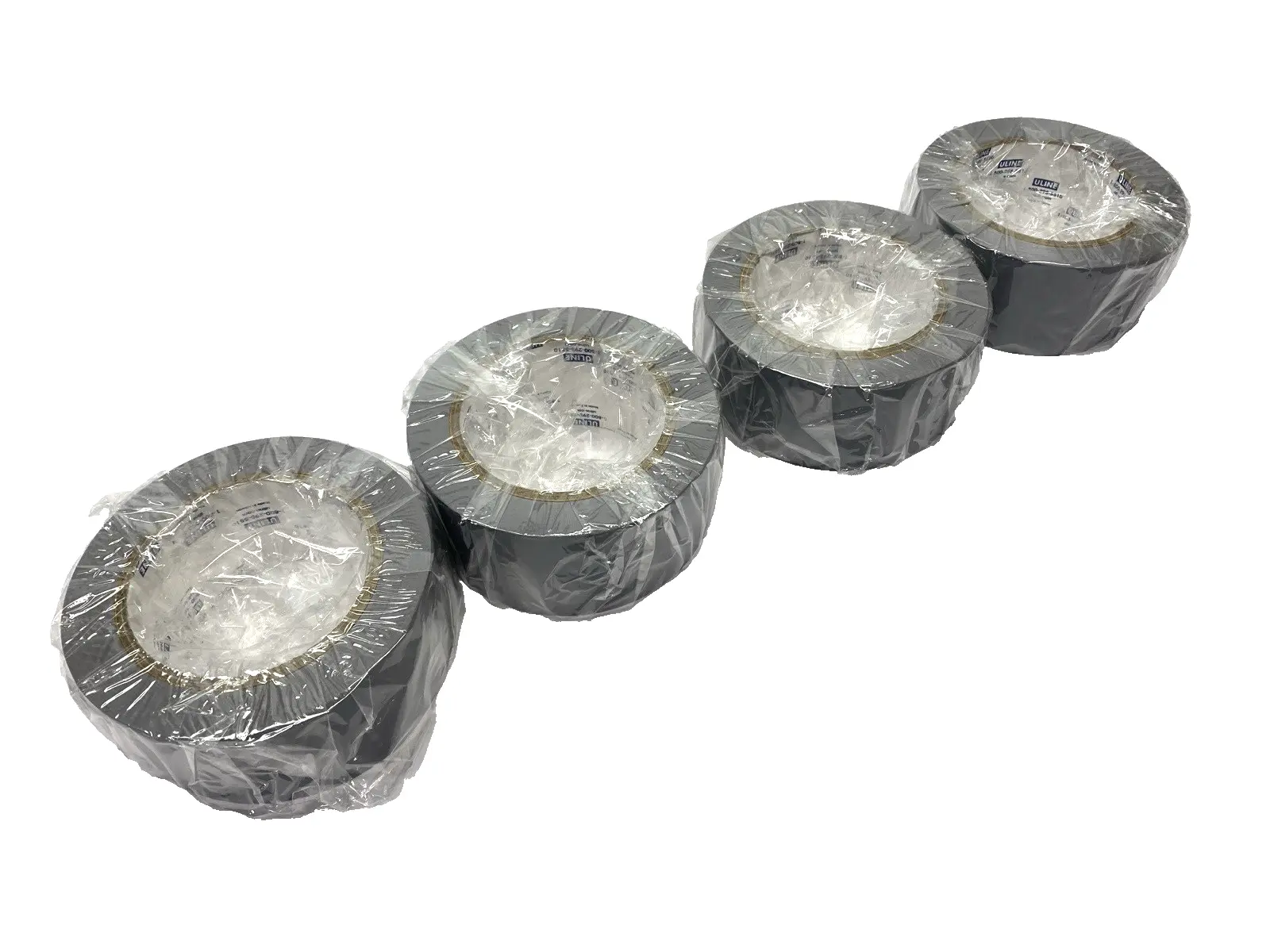 NEW ULINE INDUSTRIAL VINYL SAFETY TAPE GRAY 2" X 36 YDS LOT OF 4
