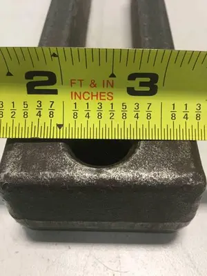 UNKNOWN MAKE Open Toe Clamp 687 USED