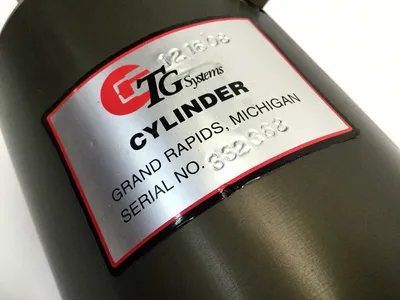 USED TG SYSTEMS WELDING ROBOT PNEUMATIC CYLINDER