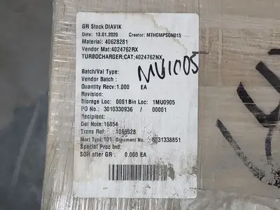 USED CUMMINS 4024762RX
