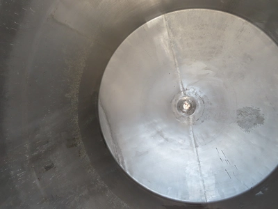 3000 gallon Stainless Steel Mix Tank with Dish Bottom