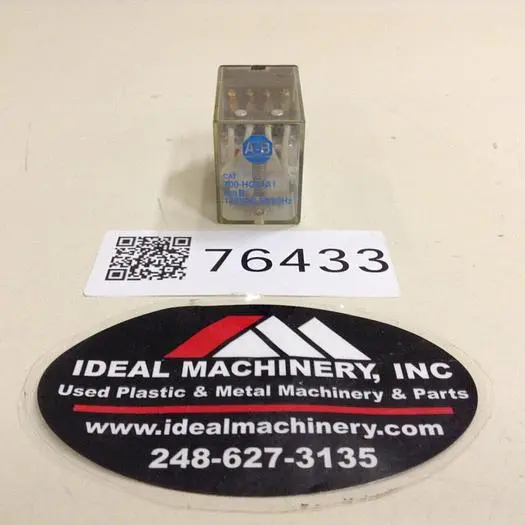 Used ALLEN BRADLEY 700-HC24A1 SER B Relays & Switches Michigan US | Ideal Machinery #588813